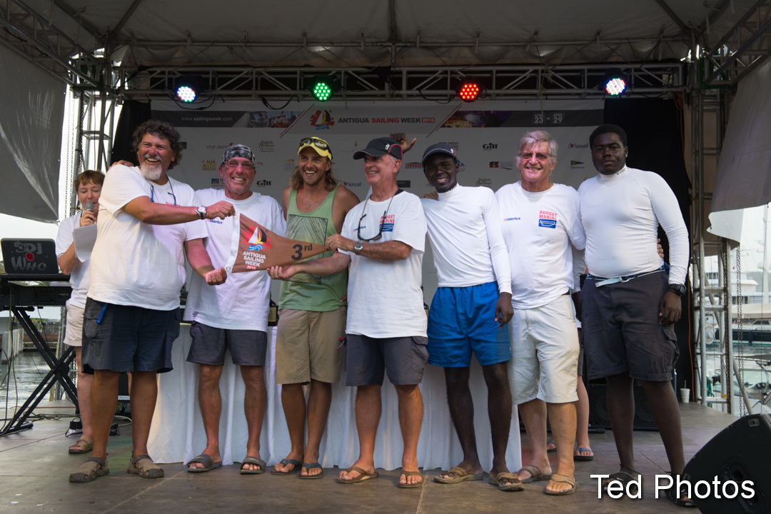 Team Budget Marine - Micron 99 at the Antigua Sailing Week 2