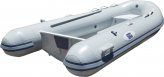 Dinghy, 3.2m 10’5″ Aluminum Hull Hypalon Light Grey with Bow Locker