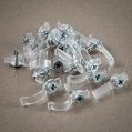 Clip, for LED Strip IP65 8mm Clear 100 Piece