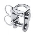 U Adaptor, for Blocks 5/6mm Stainless Steel Double Pin