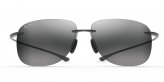 Sunglasses, Hikina Frame:Matte Grey Lens:Grey