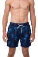 Shorts, Swim Embroidered Icon Look Navy
