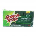 Sponge Set, Scrub Heavy Duty Scotch-Brite 9 Pack