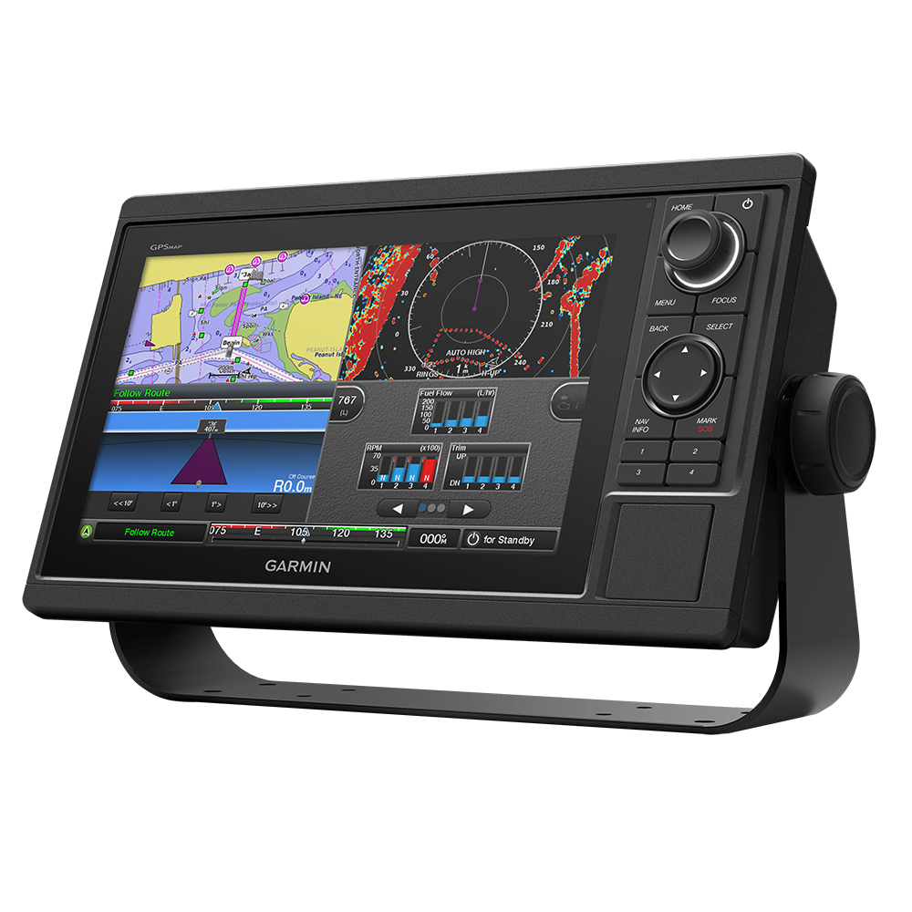 GPS Map, Plotter/Sonar Combination 10" with Worldwide Basemap Budget