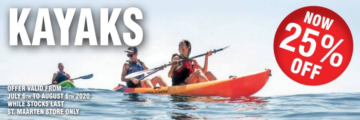 2020 St Maarten Summer Specials – Kayaks 1