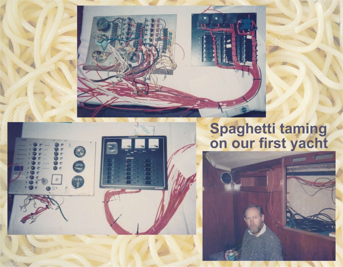 Taming the spaghetti on a boat 33