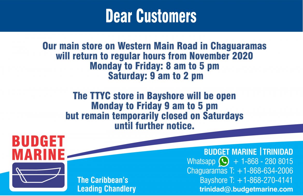 Budget Marine Trinidad - TTYC 9