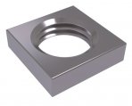 Nut, Square Thin A2 Stainless Steel Ø:4mm