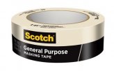 Masking Tape, Tan Width 48mm Length:60.1Yd Scotch #2050-48MP