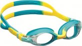 Swim Goggles, Youth Dolphin 2.0 Azure/Yellow Clear Lens