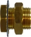 Coupling, Anchor Frame 3/8Fem x 1″ NPT Male Tapered Brass