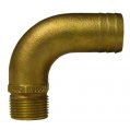 Elbow Thread Barb, Bronze FFC Pipe:1.25Mpt Hose1.5″ 90º