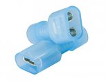 Crimp Disconnect, Male Blue 16-14ga Full Insulated Double 25/
