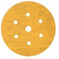 Sanding Disc, 6″ Hookit G:220 Gold DustFree 6+1Hole