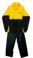 Rain Suit, PVC 2 Pc Yellow/Black Large
