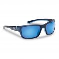 Sunglasses, Cove Matte Crystal/Navy Blue