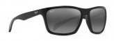 Sunglasses, Makoa Fr:Gloss Black Lens Grey