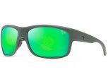 Sunglasses, Southern Cross Fr: Matte Khaki Lens:MauiGreen