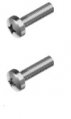 Pan Head Screw, Stainless Steel A2 M04 x 30mm