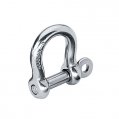 Shackle, Forged Stainless Steel Shallow Bow 4mm