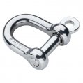 Shackle, D Forged Stainless Steel 8mm