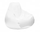 Bean Bag Chair, Marine Teardrop Medium White