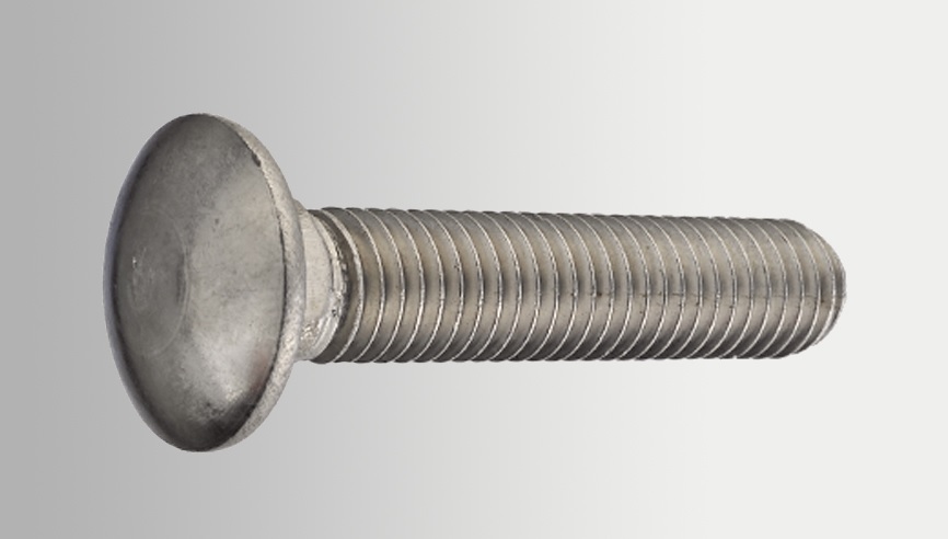 Hillman 1/2-13 X 9-1/2 Carriage Bolts – Zinc Coated, 50 Pack – Pole Barn Bolts, Free Shipping