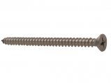Self Tapping Screw, Stainless Steel #4 x 3/8″ Flat Phillip Head