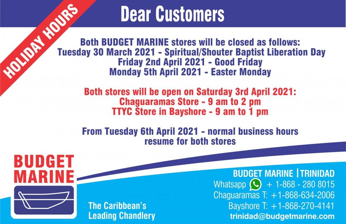 Budget Marine Trinidad - TTYC 22