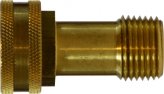 Adapter, Thread:Mal3/8″ to SwivelMal Garden Hose Brass