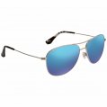 Sunglasses, Blue Hawaii Cliff House Silver