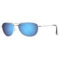 Sunglasses, Blue Hawaii Baby Beach Silver