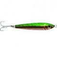 Lure, Jigfish 3/4oz #6 Hook Green Brown Yellow Silver