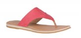 Sandals, Women’s Seaport Thong Leather Nantucket Red