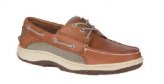 Boat Shoe, Men’s Billfish 3-Eye Dark Tan