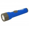 Flashlight, 1D LED Deluxe with Side Switch Blue