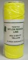 Twine, Nylon Twisted #18 Yellow 1/2Lb 500/F