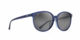 Sunglasses, Water Lily Fr:Navy/Lt Blue Lens Grey