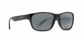 Sunglasses, Mixed Plate Fr:Gloss Black Lens:Grey