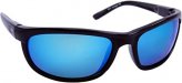 Sunglasses, Outrigger Black Frame/Blue Mirror Lens