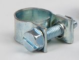 HoseClamp, Mini Mild Steel Aluzinc Coated oØ: 9mm