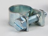 HoseClamp, Mini Mild Steel Aluzinc Coated oØ: 10mm