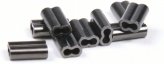 Sleeve, Double Copper Black 1.0mm 50 Pack