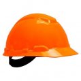 Hard Hat, Hi-Vis Orange 4-Point Pinlock