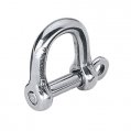 Shackle, D Forged Stainless Steel 6mm