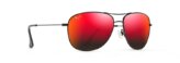 Sunglasses, Cliff House Fr: Blk Gloss Lns: Hawaii Lava
