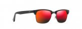 Sunglasses, Lawika Fr: Blk Gloss with Pewter Lns: Hawaii Lava