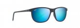 Sunglasses, Dragon’s Teeth Fr: Dark Navy Stripe Lns: Blue Hawaii