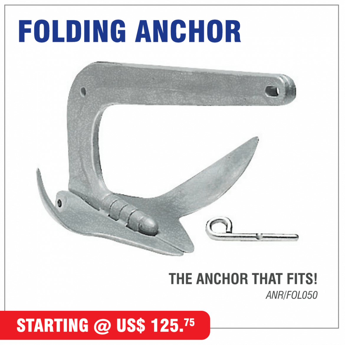 9 Folding anchors, Needles and Marine Band Separators 4