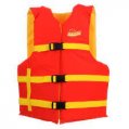 Life Vest, Universal Extra Large 90Lb & Up Orange Yellow